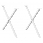 S&Ouml;&Ouml;GILAUA JALAD, X-KUJULISED, 2 TK, VALGED, 90 X (72&ndash;73) CM, TERAS