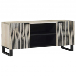 TV &Uuml;ksused Valge 105 x 33 x 46 cm Tehispuit