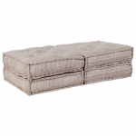 Padi 2 tk pruun 70 x 70 x 36 cm pol&uuml;ester