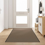 Uksematt Bež ja must 120 x 400 cm 100% pol&uuml;amiid