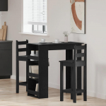 BAARILAUD HOIURIIULIGA MUST TAMM 102X50X103,5 CM