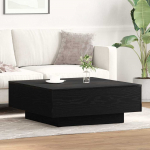 Kohvilaud must tamm 80 x 80 x 31 cm