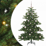 Kunstlik kokkupandav j&otilde;ulupuu roheline 150 cm pvc ja teras