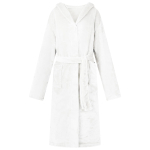 Hommikumantel kapuutsiga valge xxxl flanell