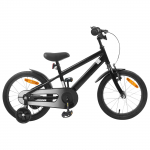 Laste Bike 16 Tolli 4&ndash;6 aastastele Must