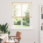 Veneetsia rulo reguleeritav helepruun mustriga 150 x 70 cm pvc