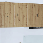 K&ouml;&ouml;gikapp riiuliga uksega k&auml;sit&ouml;&ouml;puu 50 x 31 x 80 cm tehispuit