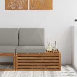 V&auml;lim&ouml;&ouml;bel L&otilde;pu Diivan padjaga Neutraalne 91 x 63 x 73 cm