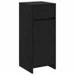 Vannitoa kapp Must tamm 35 x 36,5 x 85 cm Tehispuit