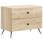 &Ouml;&ouml;lambi kapp sahtliga Sonoma tamm 62 x 34,5 x 47,5 cm Tehispuit