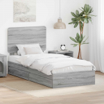 Laos voodi peaga sahtliga Hall Sonoma 90 x 190 cm Tehispuit