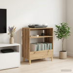 Plaadim&auml;ngija alus Artisan tamm 71 x 39,5 x 83 cm Tehispuit