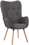 Lamamistool Ashford kangas naturaalne, tumehall