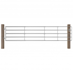 5 latiga p&otilde;lluv&auml;rav, teras, (150&ndash;400) x 90 cm, h&otilde;bedane