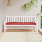 Aiapingi istmepadi, punane, 180 x 50 x 7 cm, oxford-kangas