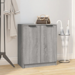 Jalatsikapp, hall sonoma tamm, 59 x 35 x 70 cm, tehispuit