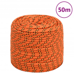 Paadik&ouml;is, oranž, 10 mm, 50 m, pol&uuml;prop&uuml;leen