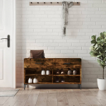 Jalatsipink, suitsutatud tamm, 102 x 35 x 55 cm, tehispuit