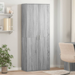 K&otilde;rge kapp, hall sonoma tamm, 70 x 35 x 180 cm, tehispuit