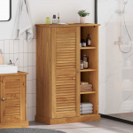 Vannitoa kapp vigo pruun ja meepruun 68 x 34 x 110 cm m&auml;nnipuit
