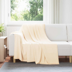 Viskab tekid 6 tk cream 200 x 150 cm fliis