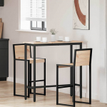 Laud neutraalne 100 x 40 x 101 cm t&ouml;&ouml;deldud puit ja teras