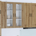 K&ouml;&ouml;gikapp riiuliga uksega k&auml;sit&ouml;&ouml;puu 40 x 31 x 100 cm tehispuit