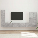 TV seinakapikomplekt seinale kinnitatav 6 tk betoonhall