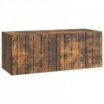 Rippuv TV kapp Suitsutatud tamm 78,5 x 31 x 30 cm Tehispuit