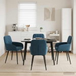 S&ouml;&ouml;gitoa Toolid 4 pcs Samet Sinine 57 x 50 x 85 cm
