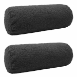Diivanipadi 2 tk HEERLEN tumehall &oslash; 15 x 40 cm boucl&eacute;