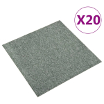 P&otilde;randa plaatvaibad 20 tk, 5 m&sup2;, 50 x 50 cm, roheline