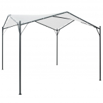 Varjualune 3 x 3 x 2,6 m valge 180 g/m&sup2;