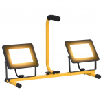 K&auml;epidemega LED-prožektor 2x50 W, soe valge