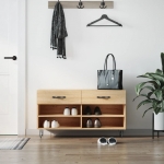 Jalatsipink, sonoma tamm, 102 x 35 x 55 cm, tehispuit