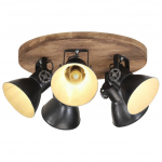 Laelamp, 25 w, must, 50x50x25 cm, e27