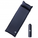 Iset&auml;ituv 1 inimesele matkamadrats koos patjadega, hall