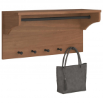 Seinale paigaldatav nagi, sandnes, 87x30x42 cm, m&auml;nnipuit