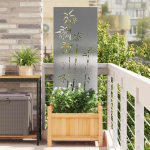Aia privaatsuse kate h&otilde;bedane 50 x 140 cm roostevaba teras