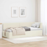 Nurgavoodi raam peaga cream 80 cm x 200 cm Samet