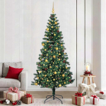 Tehis pre-lit j&otilde;ulupuu Roheline 240 cm PVC ja metall
