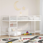 Laste Lofti Voodiraam Valge 107 x 200 cm Teras