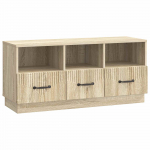 Telerikapp sahtliga Sonoma tamm 102 x 34,5 x 47 cm Tehispuit