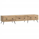 Telerikapp sahtliga Artisan tamm 147 x 34,5 x 30 cm Tehispuit