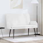 2-kohaline diivan Valge 115 x 61 x 87 cm kangas
