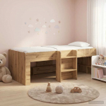 Laste k&otilde;rge voodi raam 2 pcs Artisan tamm 90 x 200 cm Tehispuit