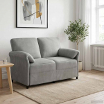 2-kohaline diivan Helehall 138 x 83 x 95 cm Samet