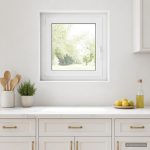 Aken risor 70 x 70 cm PVC ja klaas