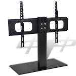 Telerikinnitus alusega, raud, must, 32"-70