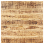 Lauaplaat tugevast mangopuidust 25&ndash;27 mm 70 x 70 cm